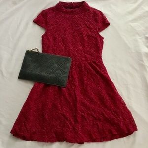 Lacey Red Dress